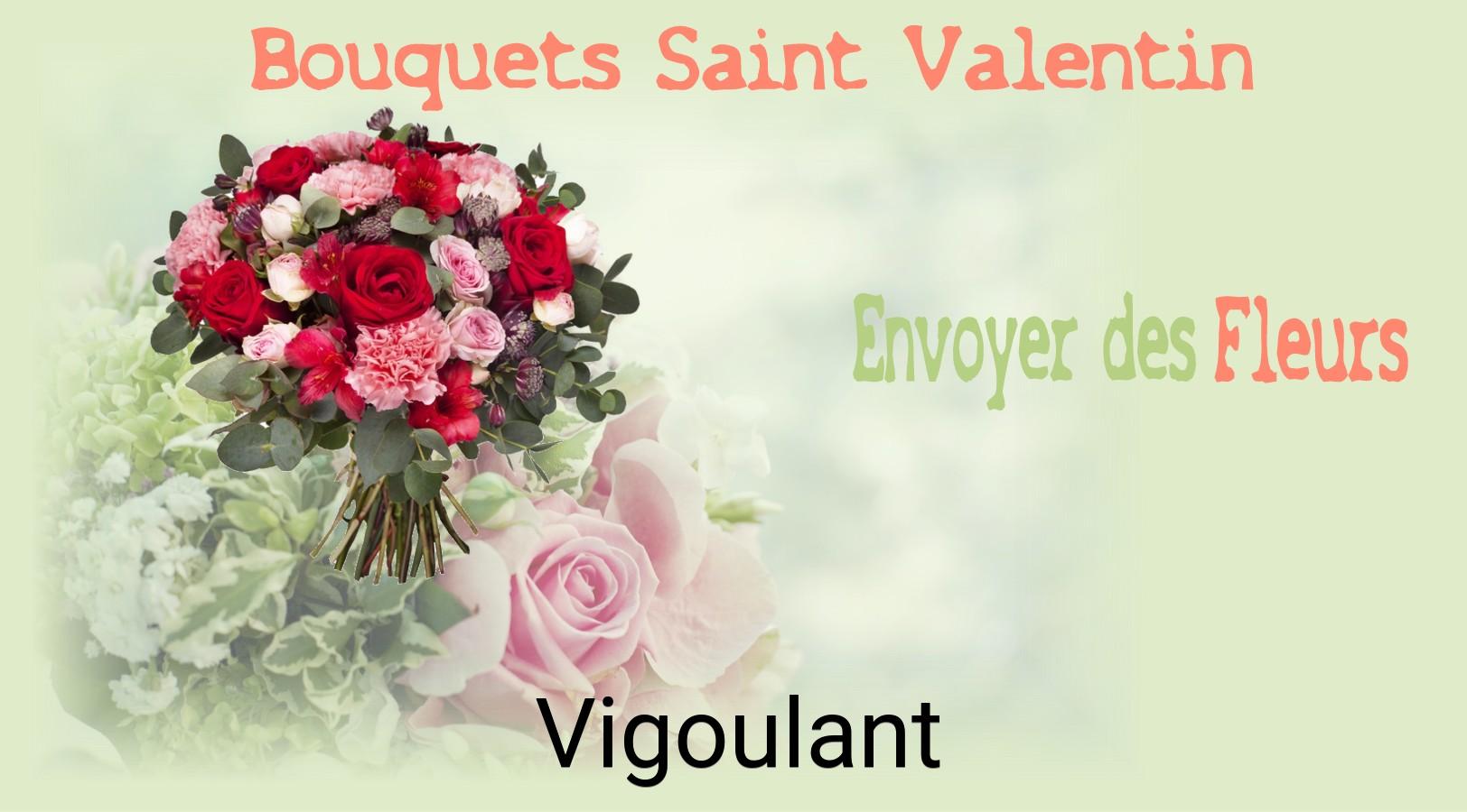 Roses de Saint-Valentin livrées à Vigoulant